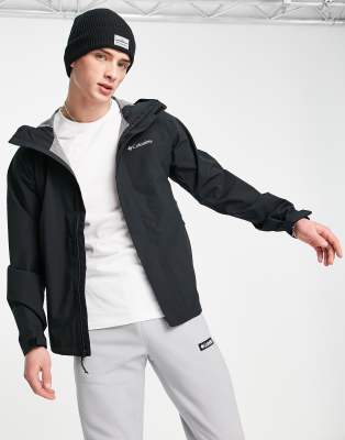 Columbia Explorer shell jacket in black - ASOS Price Checker