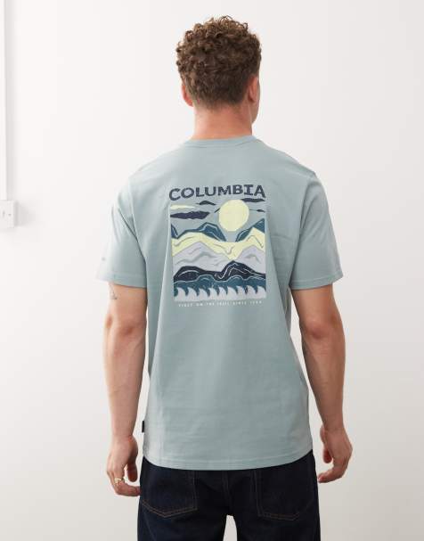 Columbia Explorers Canyon Back t-shirt in blue - view 1