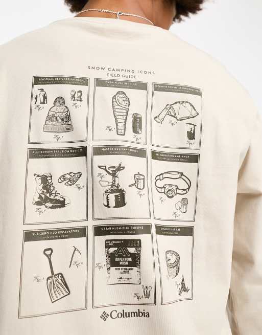 Columbia - Explorers Canyon - T-shirt a maniche lunghe beige