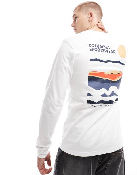 Columbia - Explorers Canyon - T-shirt met lange mouwen in wit - view 1