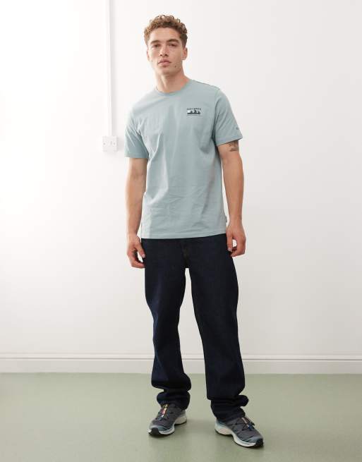 Columbia - Explorers Canyon - T-shirt met print op de achterkant in blauw, 2 van 5