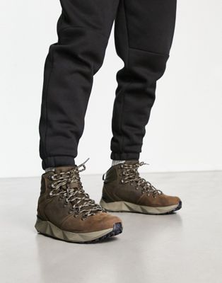 Columbia Facet Sierra waterproof hiking boots in brown - ASOS Price Checker