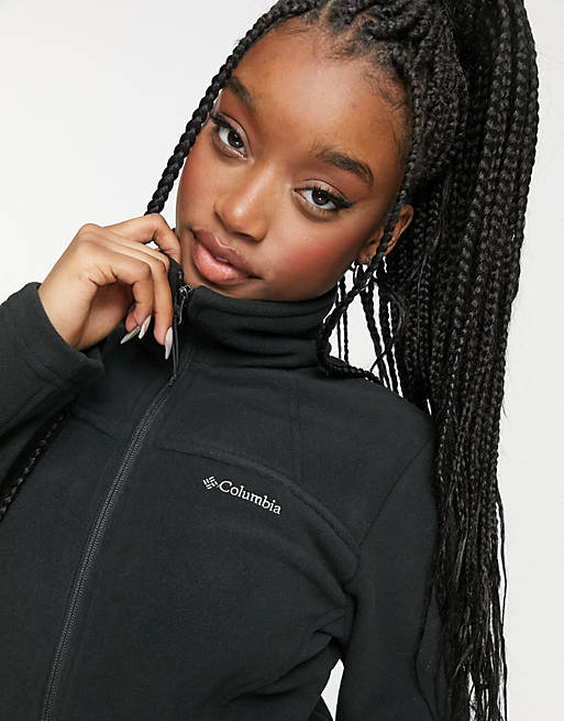 Hoodies & Sweatshirts Columbia Fast Trek full zip fleece in black 