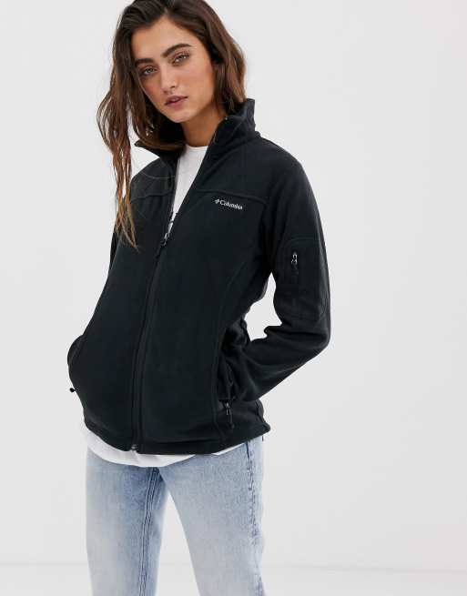 Fast Trek ASOS II jacket black fleece in | Columbia