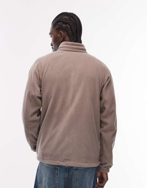 Columbia – Fast Trek II – Fleecejacke in der Farbe Iron mit Reißverschluss, 3 von 5