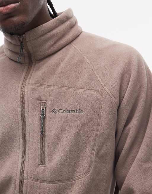 Columbia – Fast Trek II – Fleecejacke in der Farbe Iron mit Reißverschluss, 5 von 5