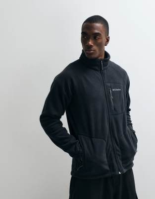 Columbia Herren Schwarz Fleecejacke 1420421010 Fast Trek Ii Full Zip Fleece Classic Fit - Image 2