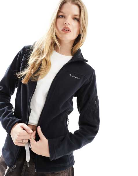 Columbia Fast Trek II full zip fleece in black - view 1