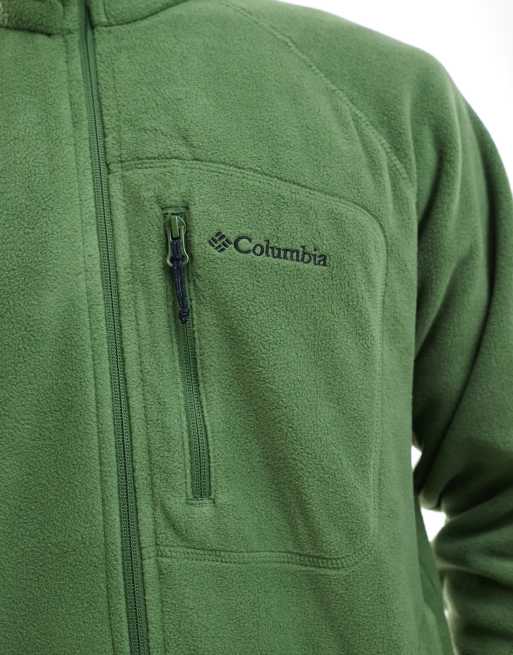 Columbia - Fast Trek II - Grøn fleece med gennemgående lynlås, 4 af 4