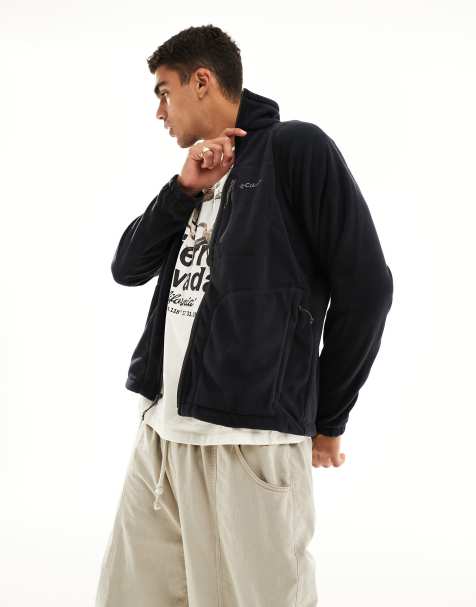 Columbia - Fast Trek II - Tech fleece met rits in zwart - view 1