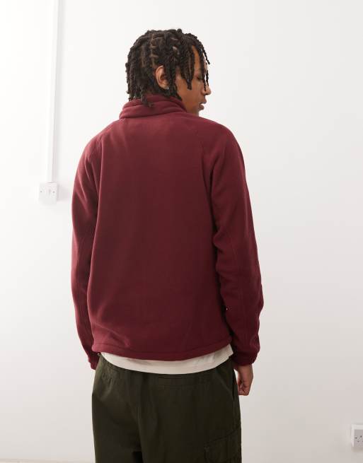 Columbia – Fast Trek II – Vinröd fleece med dragkedja, 3 av 4