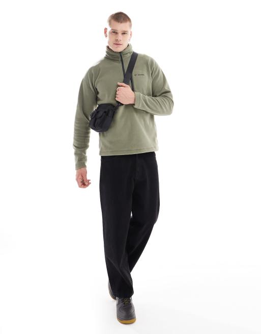 Columbia - Fast Trek III - Fleece met korte rits in groen, 4 van 4
