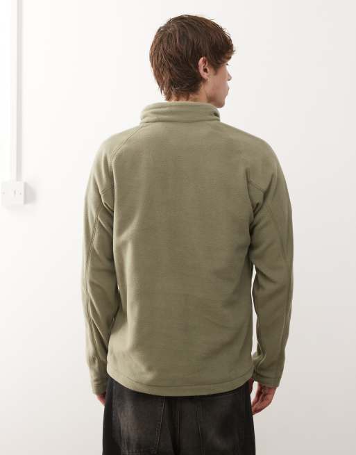 Columbia - Fast Trek III - Fleece met korte rits in groen, 3 van 5