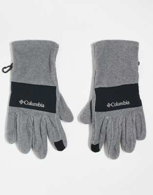 Guante Polar Columbia Fast Trek Térmico Hombre Urbano Negro L Lisa
