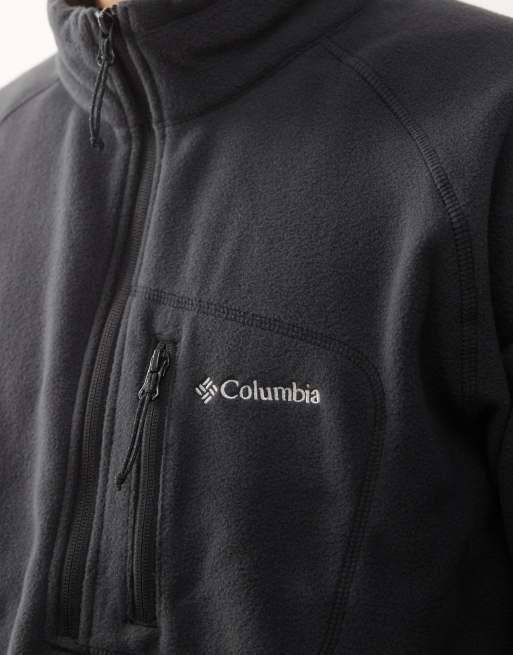 Columbia Fast Trek III half zip fleece in black, 5 of 5