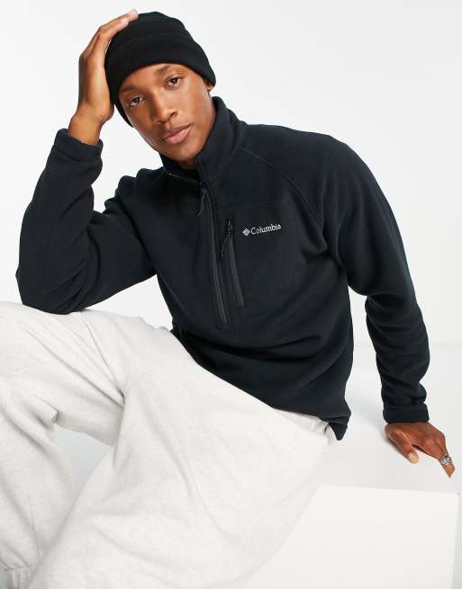 Columbia - Fast Trek III - Tech fleece met 1/2 rits in zwart