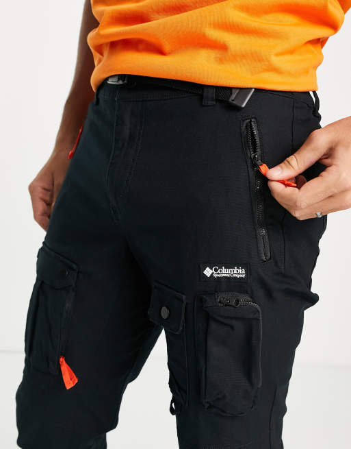 Vendedor artículo inestable Columbia Field ROC Backbowl cargo pants in black | ASOS