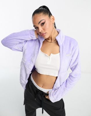 Columbia Fireside zip jacket in lilac - ASOS Price Checker