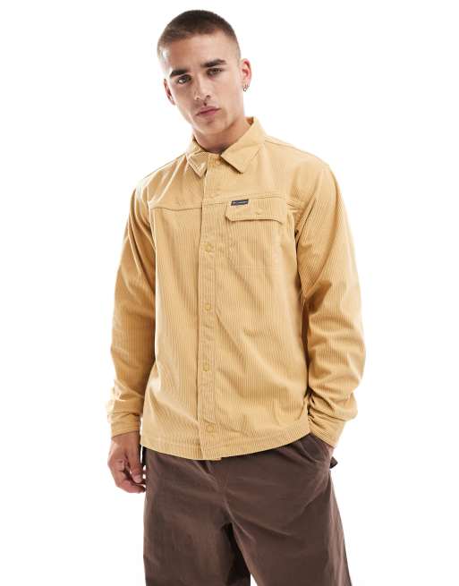 Columbia - Flare Gun - Camicia marrone in velluto a coste