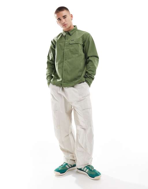 Columbia Flare-Gun corduroy shirt in green, 3 of 4