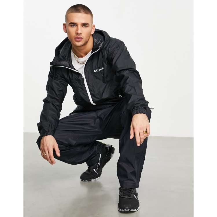 Columbia Flash Challenger anorak jacket in black