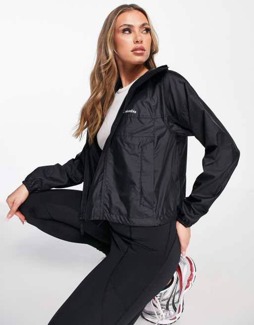 Columbia FLASH CHALLENGER™ CROPPED - Windbreaker - black 