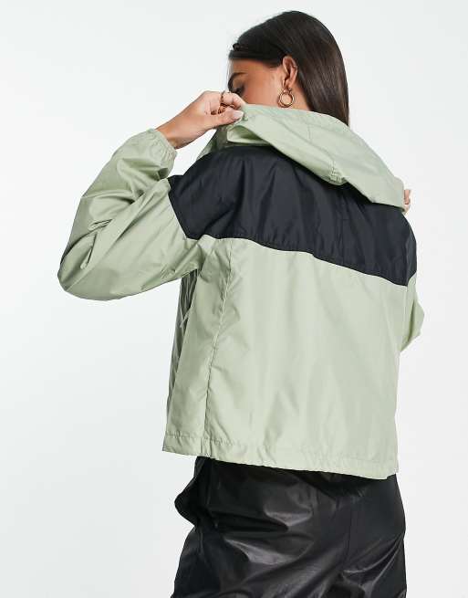 Bridges Cropped Windbreaker – livefluidspaces