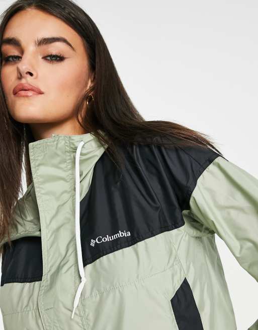 Columbia – Flash Challenger – Ljusgrön, kort vindjacka, exklusivt hos ASOS, 3 av 4