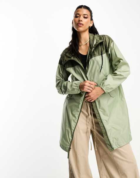 Long hotsell windbreaker womens