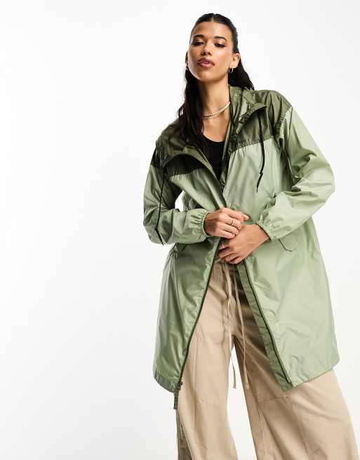 Nike women's long store windbreaker