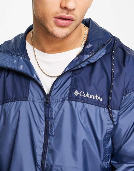 Columbia 2025 blue windbreaker