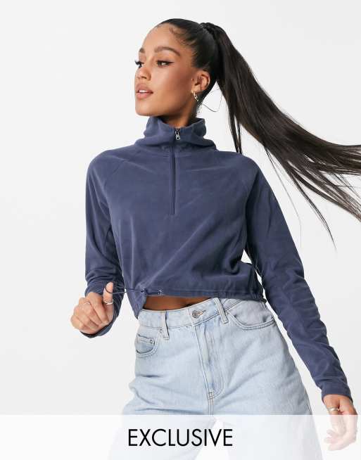 Columbia discount cropped fleece