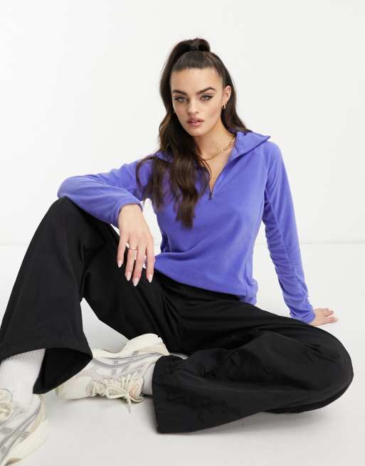 Columbia – Glacial – Fleece-Oberteil in Lila mit 1/4-Reißverschluss