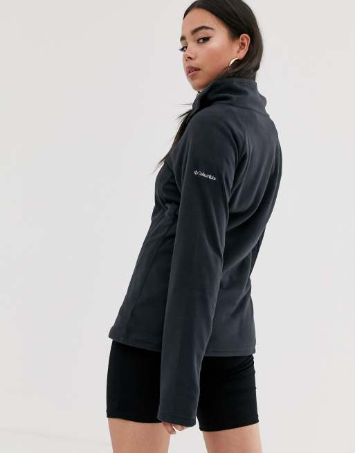 Columbia Glacial Half Zip Fleece in Black