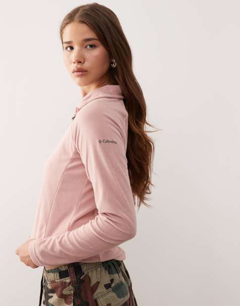 Columbia Glacial IV 1/2 zip fleece in pink - view 1