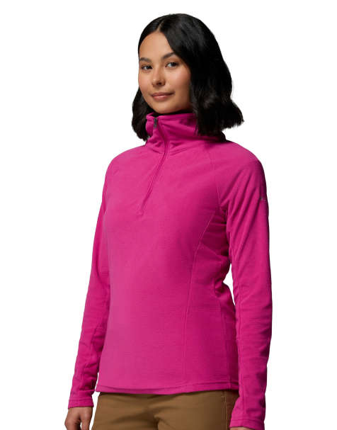 Columbia Glacial iv 1/2 zip fleece in purple - view 1