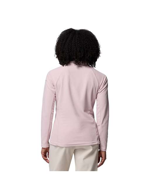 Columbia Glacial iv 1/2 zip in pink, 2 of 4