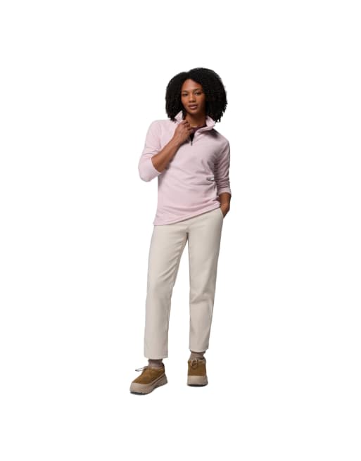 Columbia Glacial iv 1/2 zip in pink, 4 of 4