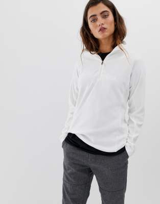 columbia half zip fleece womens