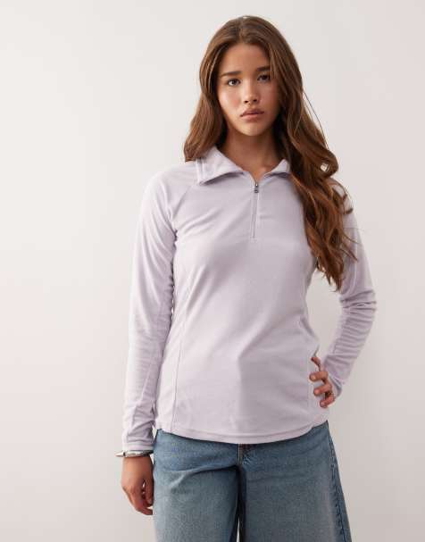 Columbia - Glacial IV - Lyslilla fleece med 1/2 lynlås - view 1