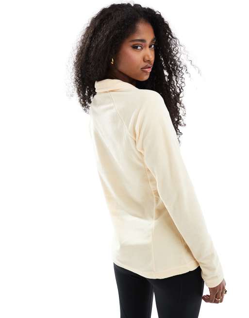 Columbia - Glacial IV - Polaire à demi patte zippée - Jaune, 3 de 4
