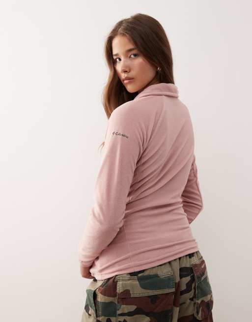 Columbia - Glacial IV - Trui van fleece met rits in roze, 3 van 4