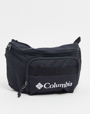 Columbia – Gürteltasche mit Zickzackmuster in Schwarz