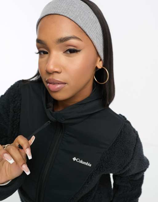 Columbia Hakatai full zip jacket in black