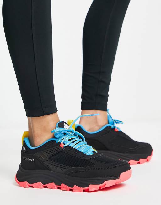 Columbia – Hatana Max – Wodoodporne czarne buty do biegania, 4 z 4