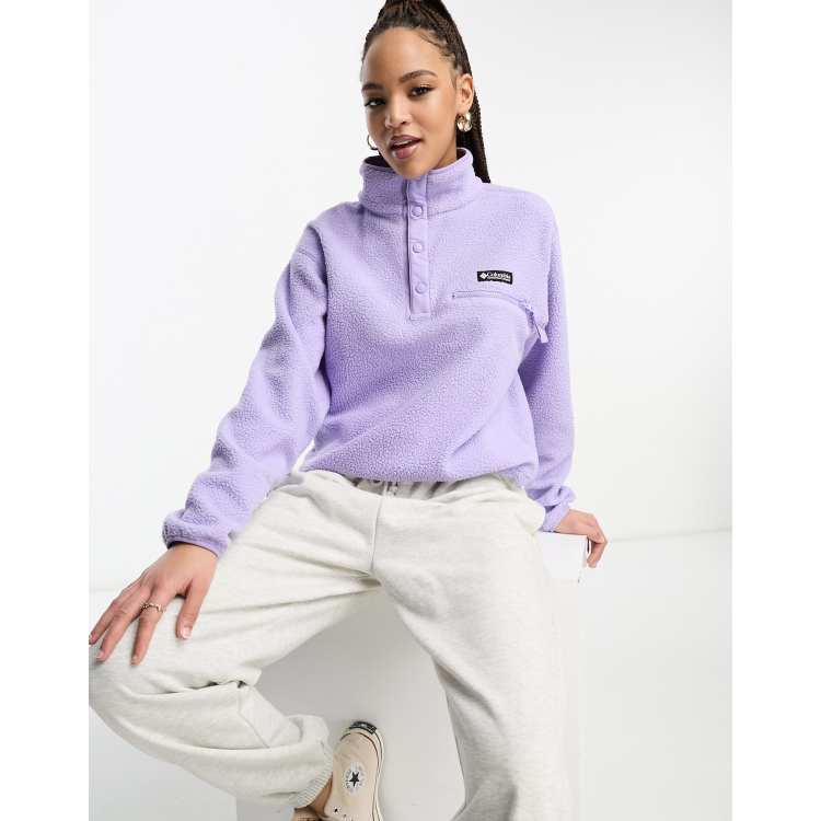 Womens purple hotsell columbia fleece