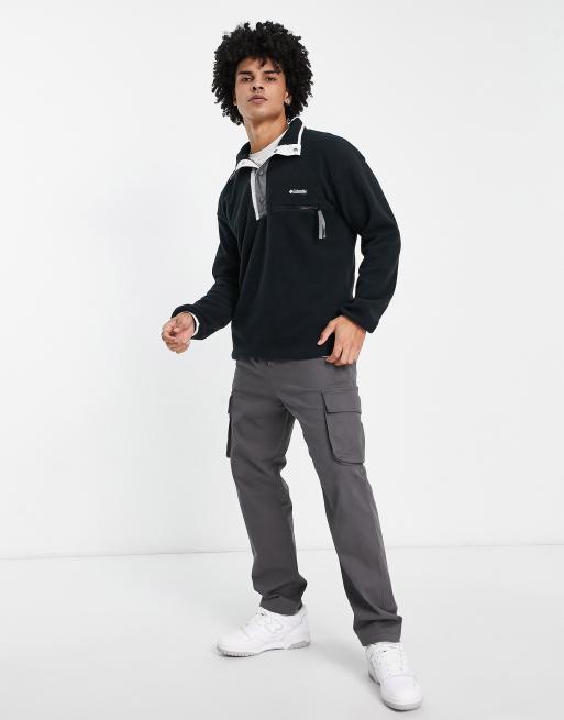 Columbia Helvetia 1/2 snap fleece in black