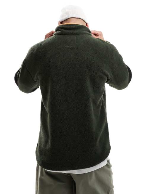 Columbia - Helvetia II - Fleece met drukknopen in groen, 2 van 4
