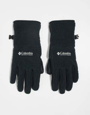 Columbia - Helvetia II - Gants en imitation peau de mouton - Noir