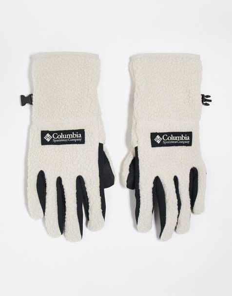 Columbia - Helvetia II - Guanti in pile color pietra scuro - view 1